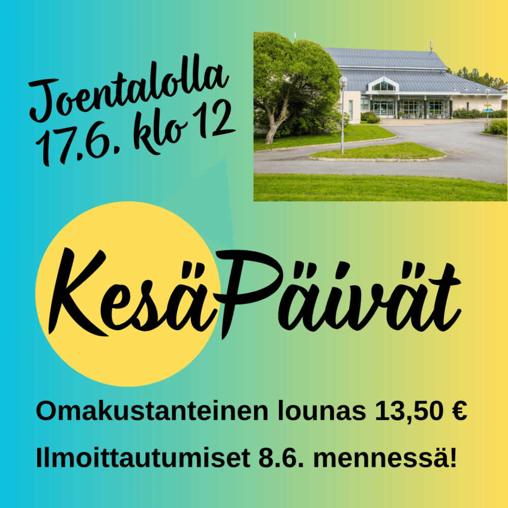 KesäPäivät Joentalolla 17.6.