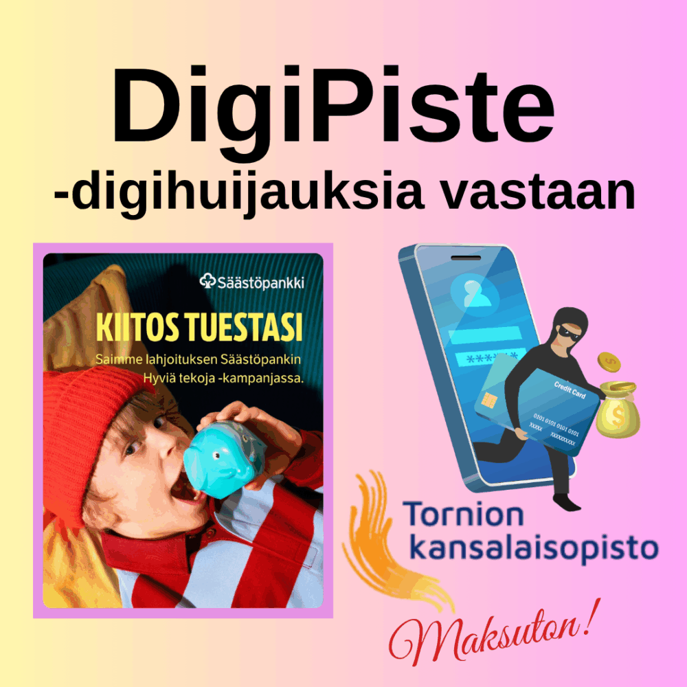 DigiPiste – digihuijauksia vastaan